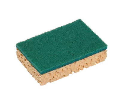 EPONGE BASIC GRATTANTE VERTE | PETIT MODELE