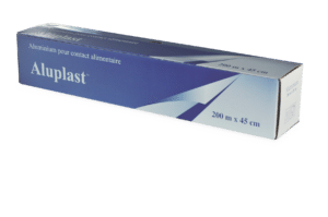 PAPIER ALUMINIUM | BOITE DISTRIBUTRICE 45CMx200M