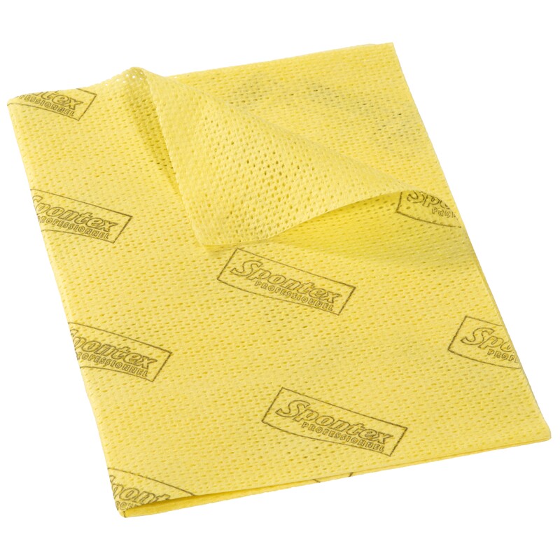 LAVETTE STELLAIR JAUNE SPONTEX 51x36 cm
