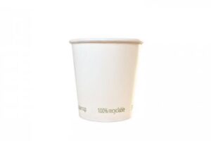 GOBELET CARTON BLANC 100% PAPIER | 10CL