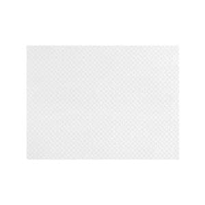 NAPPE PAPIER GAUFRE | BLANC | 70x70CM