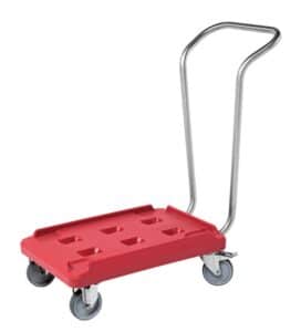 CHARIOT DE TRANSPORT POUR CONTENEUR ISOTHERME