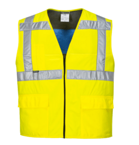 GILET RAFRAICHISSANT HAUTE VISIBILITE | JAUNE