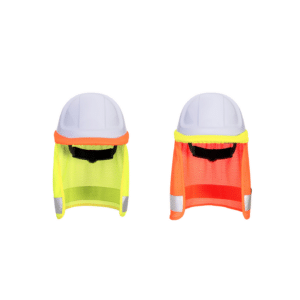 CASQUE AVEC PROTECTION SOLAIRE | HAUTE VISIBILITE