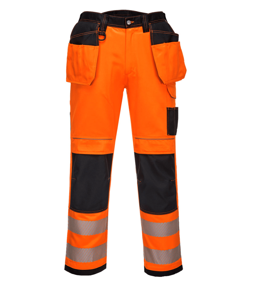PANTALON POCHES FLOTTANTES | HAUTE VISIB. ORANGE