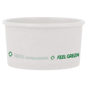 POTS A GLACES CARTON | BLANC | 150ML ø8.5x4.5CM