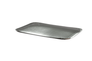 PLATEAU TRAITEUR CARTON | ARGENT | 28x42CM