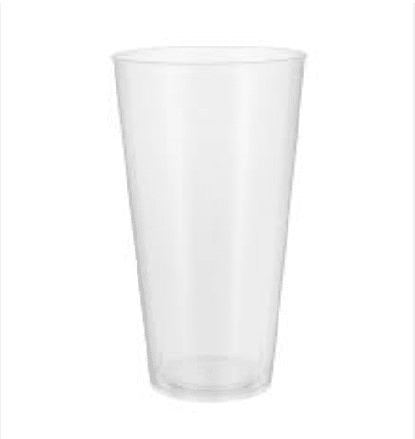 GOBELET LISSE CRISTAL INCASSABLE APET