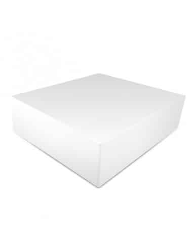 BOITE PATISSIERE BLANCHE 35x35x8