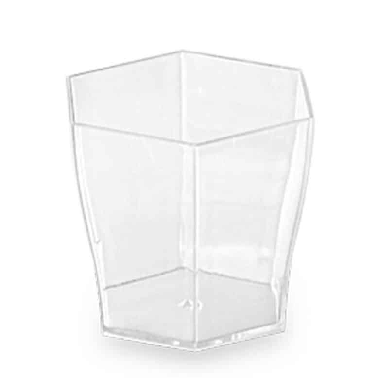 VERRINE HEXAGONE CRISTAL 5,5cl