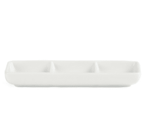 PLAT 3 COMPARTIMENTS BLANC PP H 50
