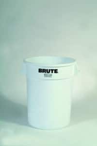 CONTENEUR BRUTE ROND BLANC | 121,1L