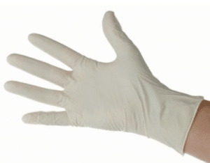GANT LATEX POUDRES 240MM TAILLE 8/9