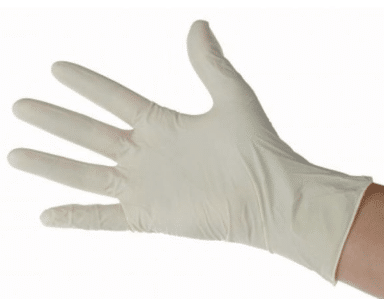 GANT LATEX POUDRES 240MM TAILLE 8/9