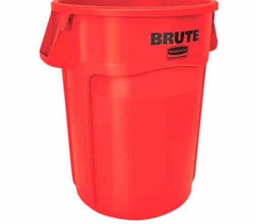 COLLECTEUR BRUTE CARRE 106L ROUGE