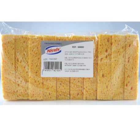 EPONGE N 4 BORDEE PAQUET DE 10