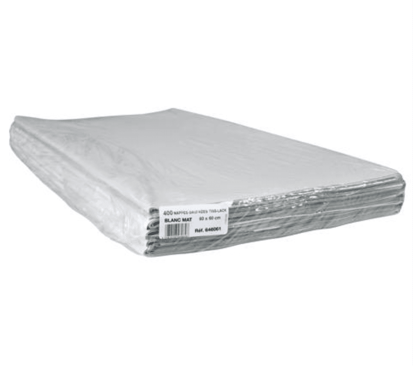 NAPPE PAPIER PLIEES | 60X60CM
