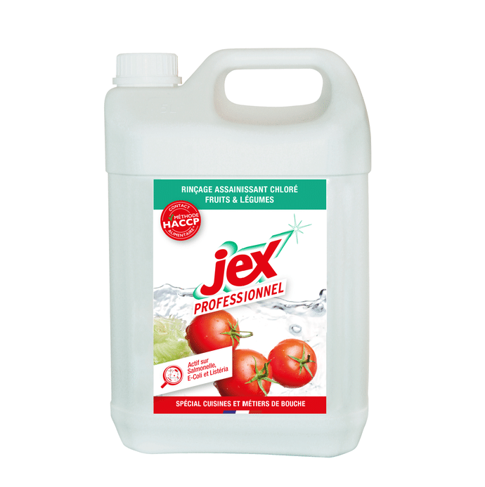 RINCAGE ASSAINISSANT CHLORE FRUITS ET LEGUMES | 5L