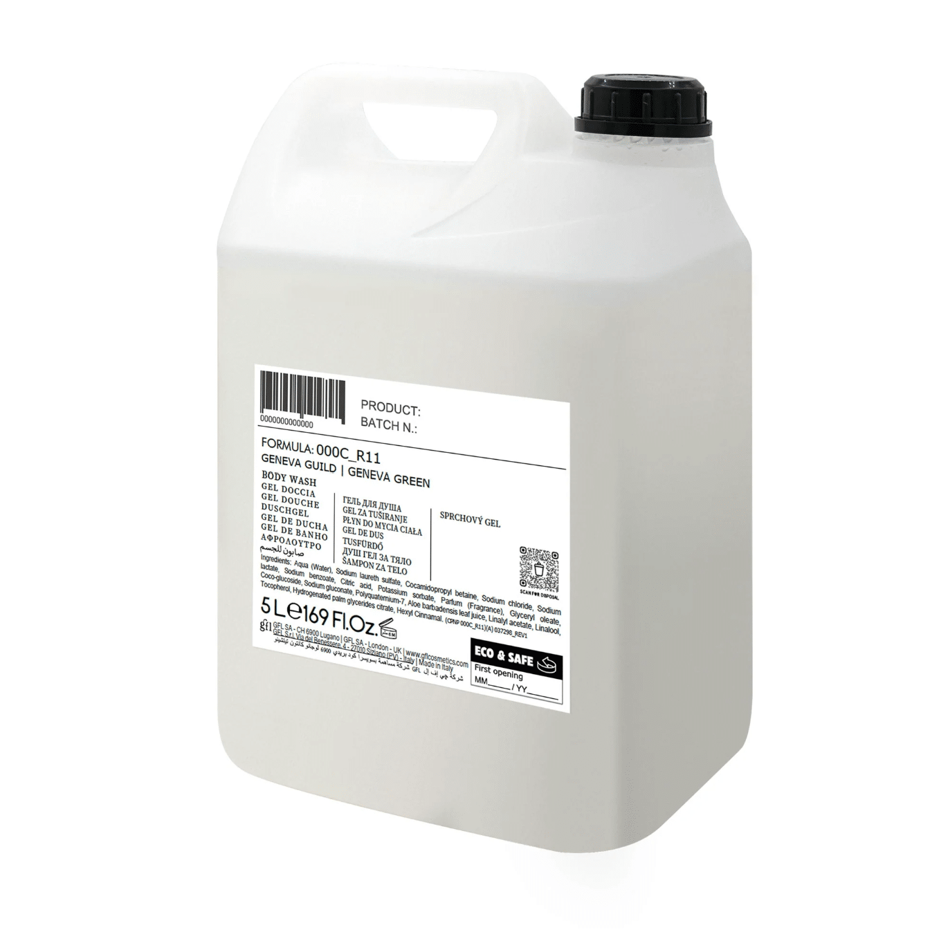 GEL DOUCHE CORPS | GENEVA GREEN 5L