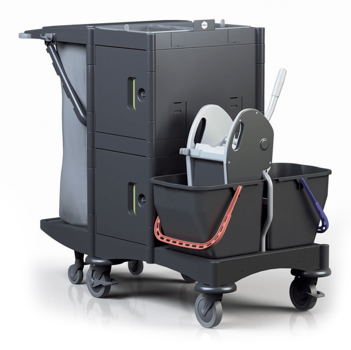 CHARIOT DE MENAGE | BRIX SCHOOL BLACK IS GREEN