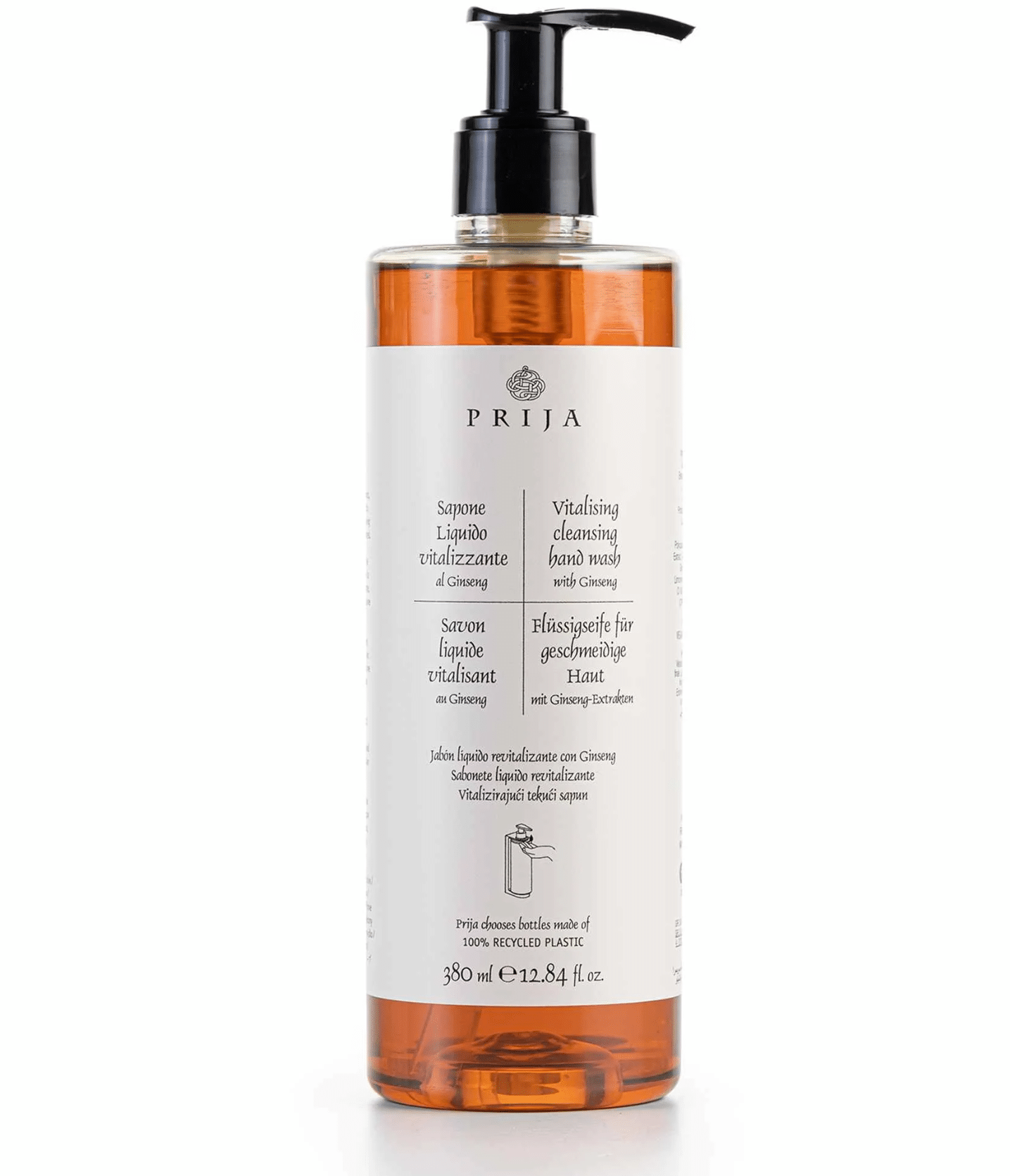 SAVON LIQUIDE MAINS VITALISANT | PRIJA 380ML