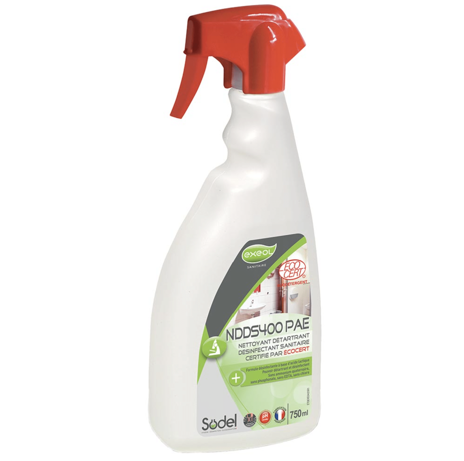 NETTOYANT DETARTR. DESINF. SANIT. 750ML | NDDS400