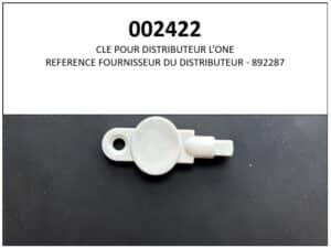 CLE POUR DISTRIBUTEUR L-ONE