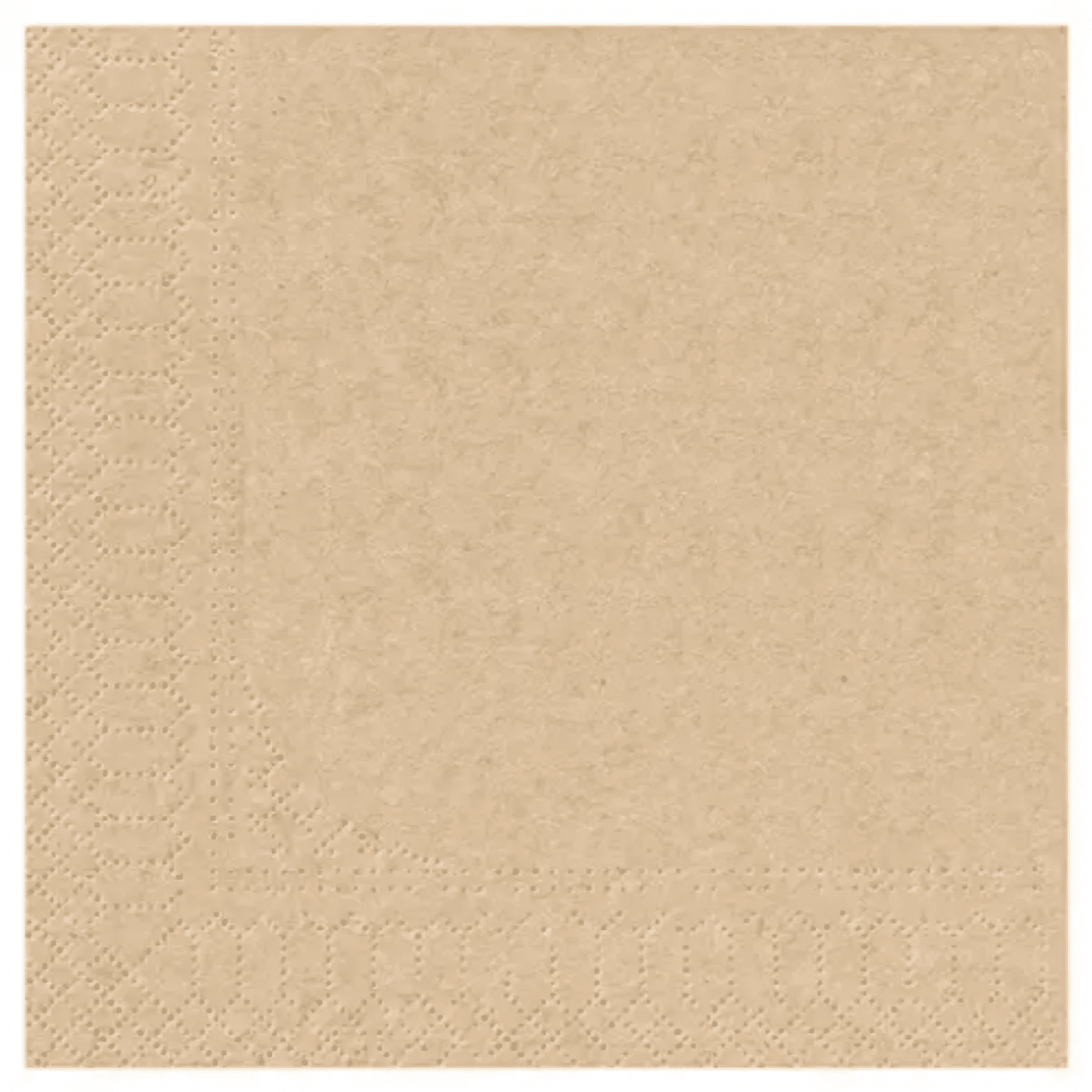 SERVIETTES OUATE ETHIC KRAFT | 1 PLI | 30x30CM