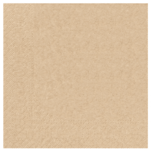 SERVIETTES OUATE ETHIC KRAFT | 2 PLIS | 30x30CM