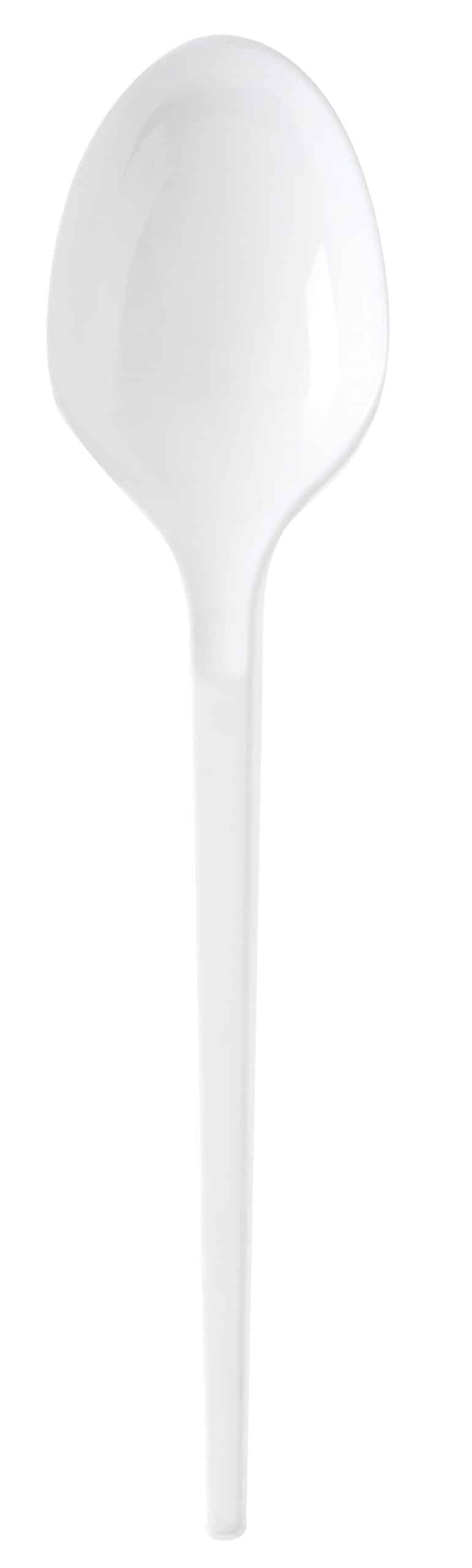 GRANDE CUILLERE PLASTIQUE | BLANCHE
