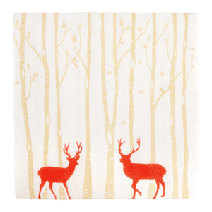 SERVIETTES OUATE | BLANC RENNES | 20x20CM