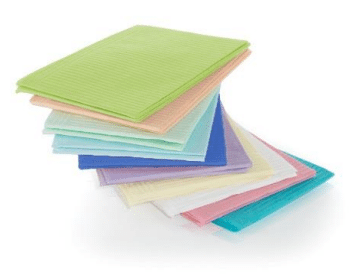 BAVOIR DENTAIRE | 3 PLIS | DRY-BACK | 33x45.5CM