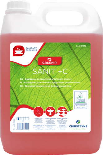 NETTOYANT SANITAIRES | GREEN'R SANIT +C
