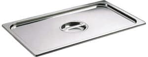 COUVERCLE INOX AVEC POIGNEE | BAC GASTRO GN 2/1