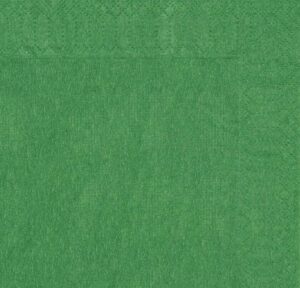 SERVIETTES COCKTAIL 2 PLIS VERT SAPIN 20x20 CM