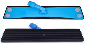 SUPPORT TRAPEZE LAMELLES CAOUTCHOUC GAZ | 40CM