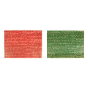 SETS DE TABLE KRAFT | MERRY CHRISTMAS | 31x43CM