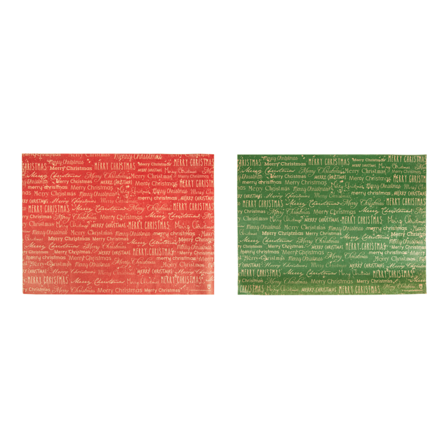 SETS DE TABLE KRAFT | MERRY CHRISTMAS | 31x43CM