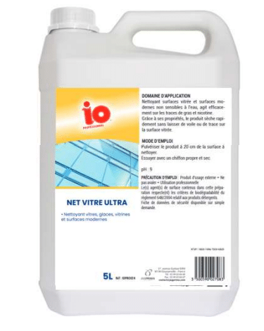 NETTOYANT VITRES ULTRA | IO 5L