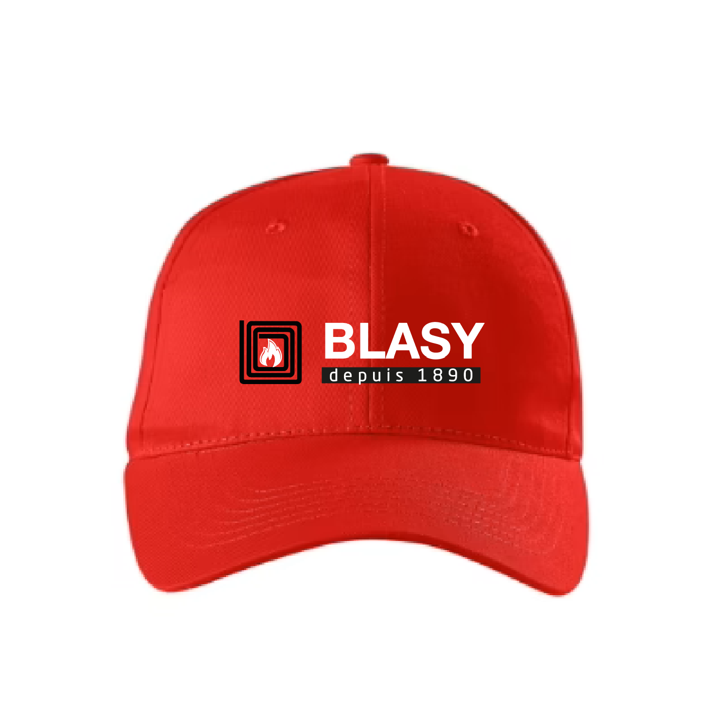 [BLASY SA] CASQUETTE 5 PANNEAUX | ROUGE
