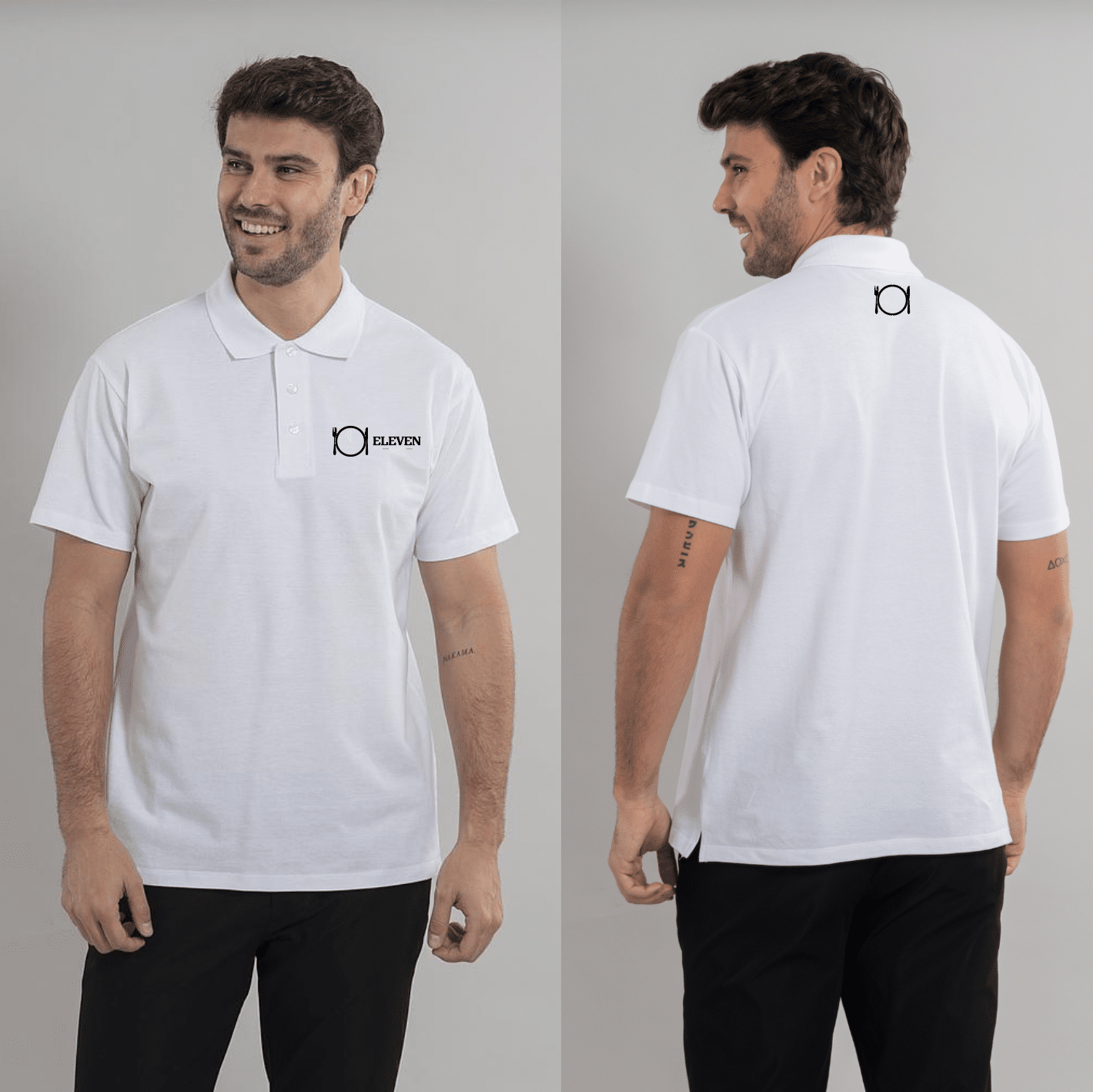 [ELEVEN] POLO HOMME | OLVERA | BLANC