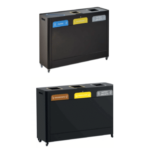 MEUBLE DE TRI SELECTIF 3 FLUX | TRIMOUV | 3x60L