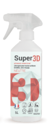 DESINFECTANT SUPER 3D SANS RINCAGE | 750ML PAE