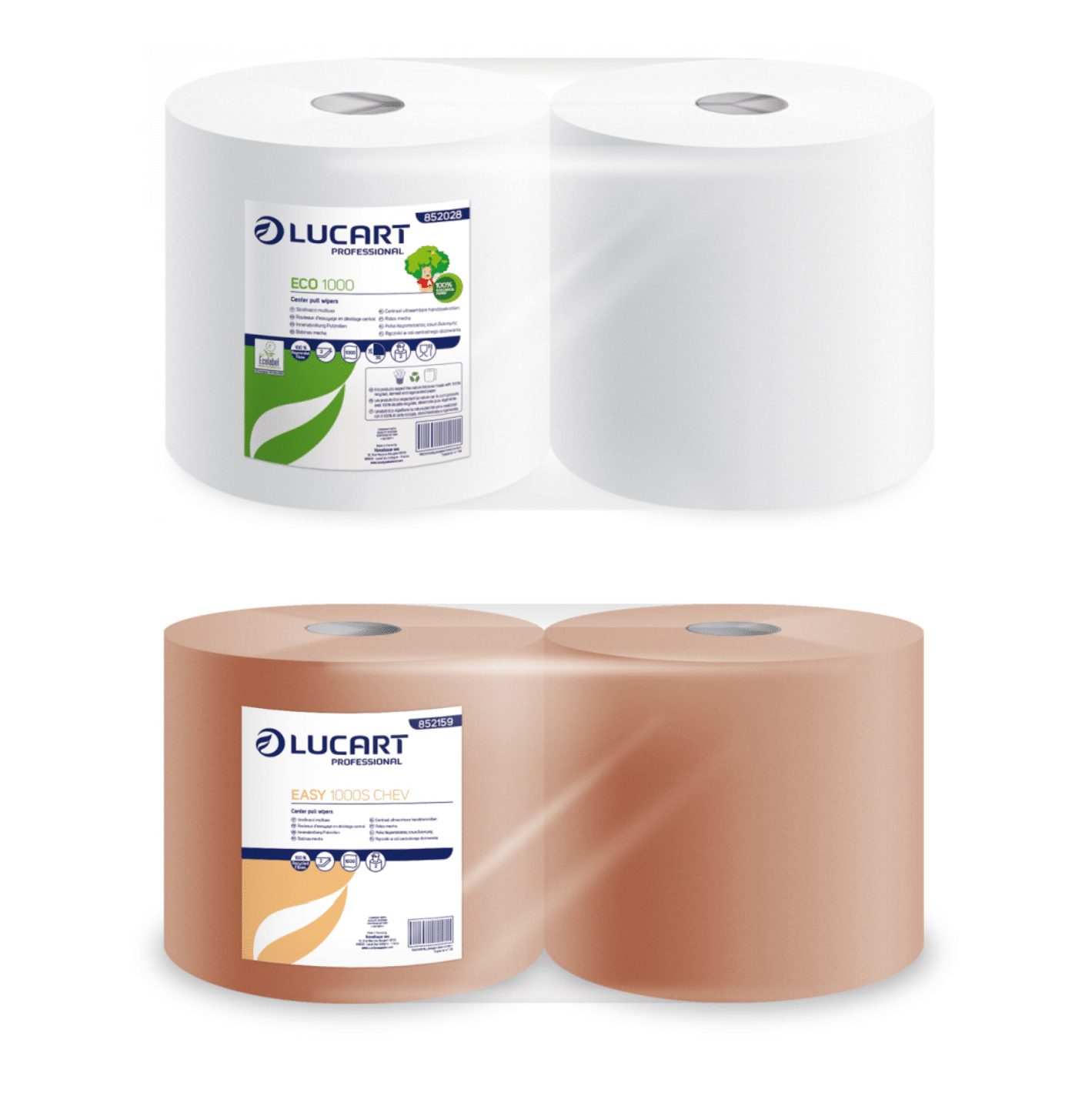 BOBINE DEVIDAGE CENTRAL | 2 PLIS 1000 FORMATS