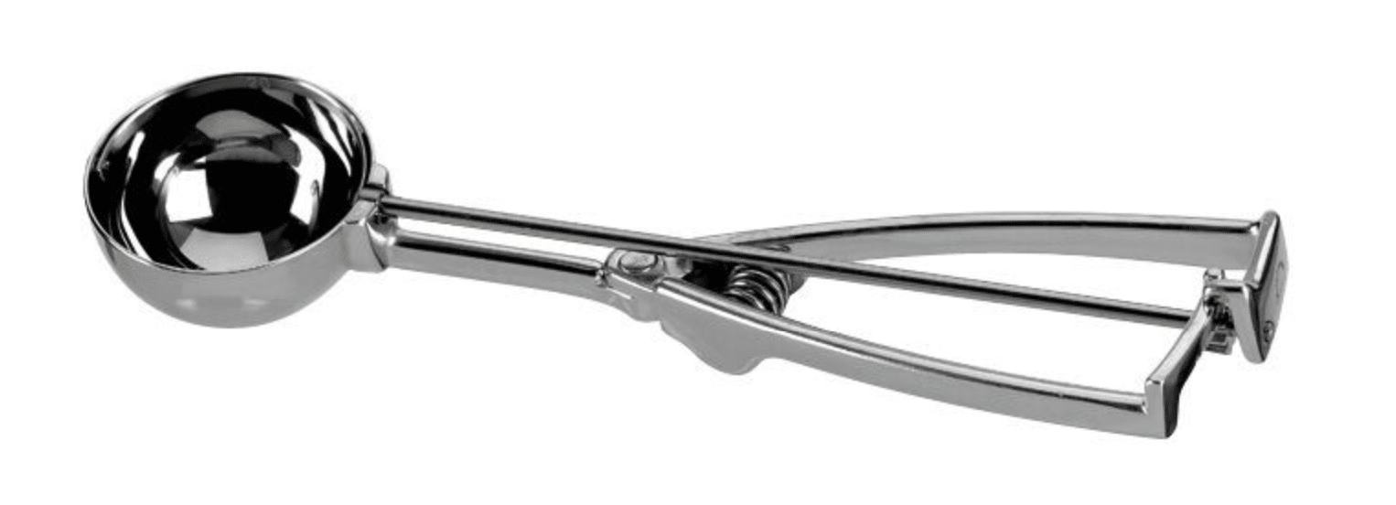 CUILLERE A GLACE INOX STOCKEL | A PINCE TYPE CR