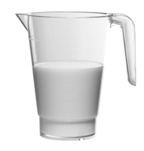 CARAFE COPOLYESTER CRISTAL EMPILABLE GRADUE | 1L