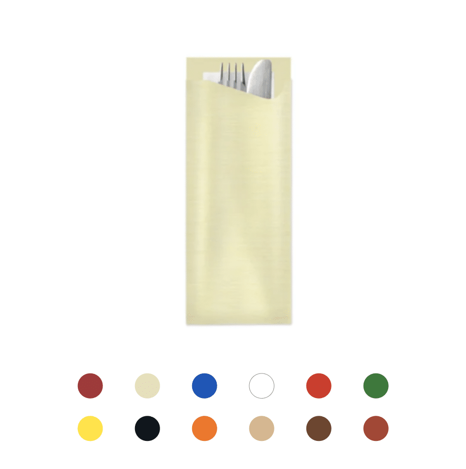 POCHETTE SERVIETTE FIT 2P | CHAMPAGNE | 33x33CM