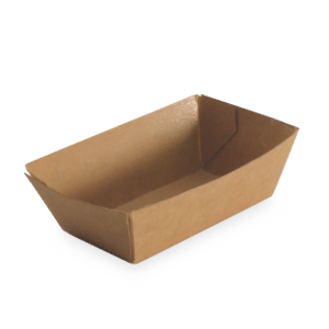 BARQUETTE RECTANGULAIRE BATEAU | KRAFT | 300ML