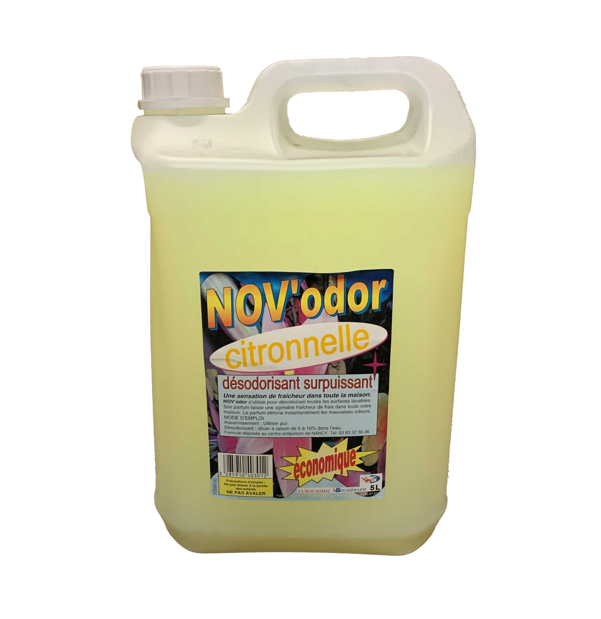 DETERGENT PROFRAICHEUR | CITRONNELLE 5L