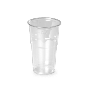 GOBELET PLASTIQUE APET | TRANSPARENT | 35CL ø78MM